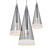 Flos Fucsia Pendant Light: Sleek and Stylish 3D model small image 1