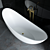 Elegant Freestanding Bathtub 1890x775x950 mm 3D model small image 3