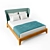 Rain Bed: Sleek and Stylish 3D model small image 2