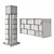 Versatile Letterbox, Litter Bin & Lights Set 3D model small image 3