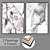 Artistic Collection: Set of Wall Paintings 3D model small image 1