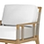 Outdoor Elegance: Palecek Amalfi Lounge 3D model small image 2