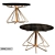 Geometric Millimeter Table with V-Ray Render 3D model small image 2