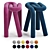 Sleek Steel Stool: Bold and Beautiful 3D model small image 1