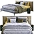 Cuff Bed Bonaldo: Modern Elegance in 3D 3D model small image 5