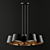Elegant LED Pendant Lighting 3D model small image 2