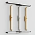 Elegant Bloomsbury Wall Lamp 3D model small image 1