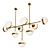 Contemporary Reel Pendant Light 3D model small image 1