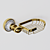 Gilded 3D Bathroom Set 3D model small image 4