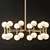 Elegant Abernathy Chandelier: Illuminate Your Space 3D model small image 1