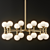 Elegant Abernathy Chandelier: Illuminate Your Space 3D model small image 3