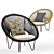 Vincent Sheppard Roy Cocoon: Stylish and Comfortable Seating Solution 3D model small image 1