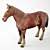 Realistic 3D Horse Model 3D model small image 1