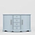 Sophie Store Bologna Chest: Classic Storage Solution 3D model small image 1