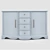 Sophie Store Bologna Chest: Classic Storage Solution 3D model small image 5