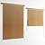 Natural Wood Window Blinds 3D model small image 1