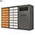 Wall-mounted Mailbox, Perfect for Foyer or Entrance 3D model small image 1