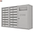 Wall-mounted Mailbox, Perfect for Foyer or Entrance 3D model small image 2