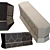 Elegant Carpanese 4-Door Sideboard 3D model small image 3