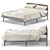 Slattum Double Bed - Comfortable and Cozy 3D model small image 1