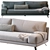 Modern and Sleek IAN Sofa 3D model small image 1