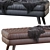 Modern Bench Seat: Stylish, Compact, and Elegant 3D model small image 3