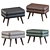 Cozy Corolle Bench Seat 3D model small image 1