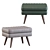 Cozy Corolle Bench Seat 3D model small image 2