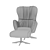 Corona Modern Armchair 3D model small image 4