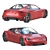 Experience the Futuristic TESLA Roadster 3D model small image 1