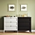 Eugénie Chest of 6 Drawers: Sleek and Stylish 3D model small image 2