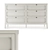 Eugénie Chest of 6 Drawers: Sleek and Stylish 3D model small image 6