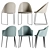 Elegant Arper Cila Chair 3D model small image 2