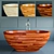 Luxury Wood Bathtub: Aquatica Karolina 2 3D model small image 1