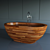 Luxury Wood Bathtub: Aquatica Karolina 2 3D model small image 2