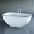 Luxury Wood Bathtub: Aquatica Karolina 2 3D model small image 5