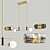 Trait Long Pendant Light 3D model small image 1