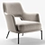 Elegant Flexform Joyce Armchair 3D model small image 1