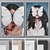 Modern Abstract Paintings Set 3D model small image 1