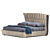  Mollie Bed: Sleek and Stylish Slumber 3D model small image 3