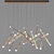 Dutti D0068 LED Chandelier - Modern Elegance 3D model small image 2