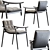 Minotti Flynn Chair: Sleek and Sophisticated 3D model small image 2