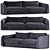 Modern Luxury Simon Sofa by Ulivi 3D model small image 1