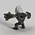 Mystic Hollow Figurine 3D model small image 2