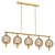 Elegant Hubbardton Forge Pluto Pendant 3D model small image 1
