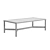 Sleek Lucite Coffee Table by Anthropologie 3D model small image 2