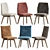 Modern Chair Set: Connubia Maya & Hexa 3D model small image 1