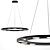 Elegant Fad Pendant Lamp 3D model small image 3