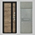 Prima Fortezza: Magnificent Designer Doors 3D model small image 1