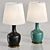 Elegant Rigby Lamp: Porta Romana 3D model small image 3